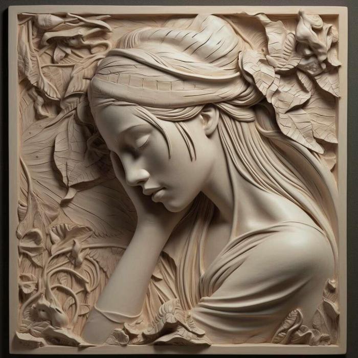 نموذج ثلاثي الأبعاد لآلة CNC 3D Art 